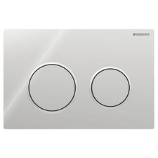 Image of Geberit Kappa21 Gloss Matt Chrome Dual Flush Plate 115.240.KH.1