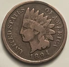 1894 Indian Head Cent — Nice Reverse Detail JC15