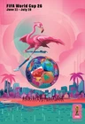 FIFA World Cup 2026 OFFICIAL 24x36 POSTER - Host City MIAMI, FLORIDA, USA