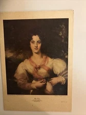 Art Print "Miss West" by Sir Thomas Lawrence 10”x14”