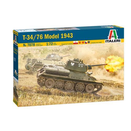 1:72 Italeri T-34/76 1943 IT7078 Modell - Bild 2 von 2
