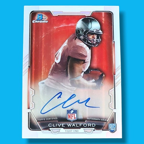 2015 Bowman #RCRA-CW Clive Walford Refractor Auto - 第 1/1 張圖片