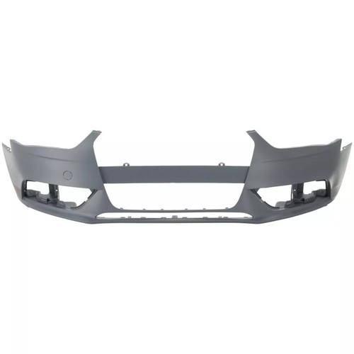 Front Bumper Cover for Audi A4 2013-2016 W/Fog Holes Quattro AU1000190 - Picture 2 of 8