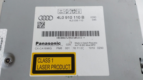 LETTORE CD AUTORADIO NAVIGATORE STEREO AUDI Q7 3.0 TDI 176 KW 2005/2015 - Foto 7 di 7