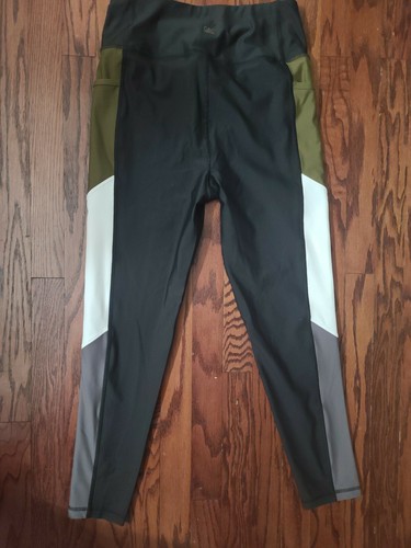 C&C California Womens Black Brown Gray White Pocket Legging Pants, sz L - Picture 4 of 5