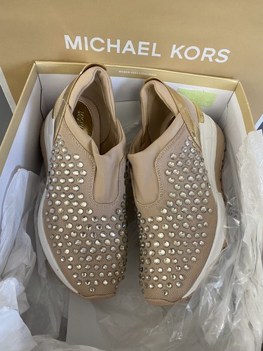 Michael Kors Maloy Wedge Heel Trainers 