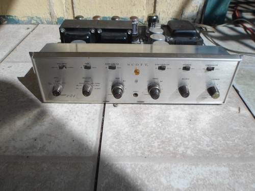Scott LK-72-B  Vintage Tube Stereo Receiver Amplifier 7591 Tubes Working