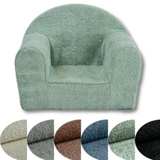 Fauteuil Enfant David-Mini En Tissu Teddy Confort Et Style Pour Les Plus Petits