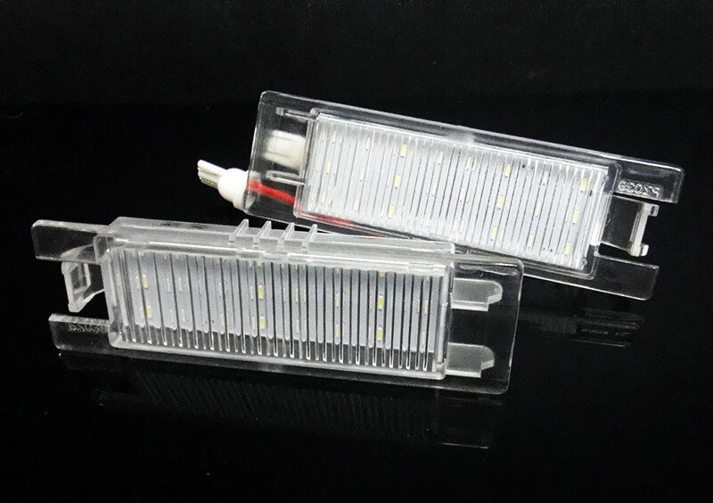 2x Luz LED matrícula para Fiat 500L 600 Doblo Grande Punto Evo Marea Foto 2 de 4