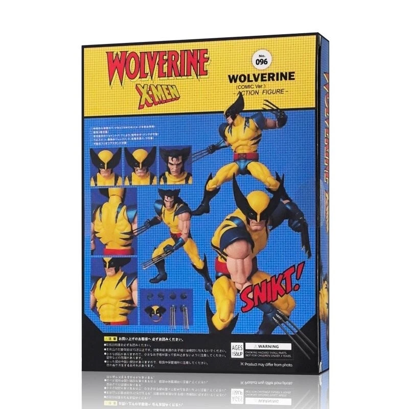 In Stock！MAFEX No.096 Wolverine Comic Ver. X-MEN 6in Action