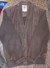 Giacca maglione marrone vera