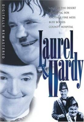 Laurel & Hardy (Sons of the Desert/The Music Box/Another Fine Mess/Busy B - GOOD