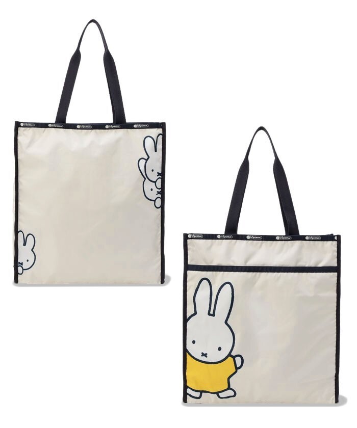 LeSportsac x Miffy Large Book Totet and Top Handle Backpack L256