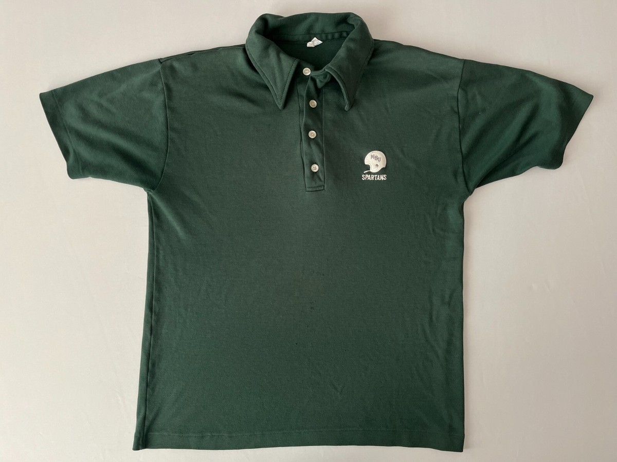 Champion スウェット Michigan state polo club Champion XL Michigan State University Spartans Polo Striped