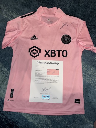 AUTOGRAPH LIONEL LEO MESSI FOTO PSG ARGENTINA HAND SIGNED FC