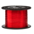 23 AWG Gauge Enameled Copper Magnet Wire 5.0 lbs 3169' Length 0.0236" 155C Red