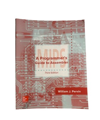 A Programmers Guide to Assembler - Paperback By Pervin, William J - VERY GOOD