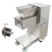 9mm Commercial Meat Slicer Electric Meat Slicer 110V 400KG/H 750W Large Infeed