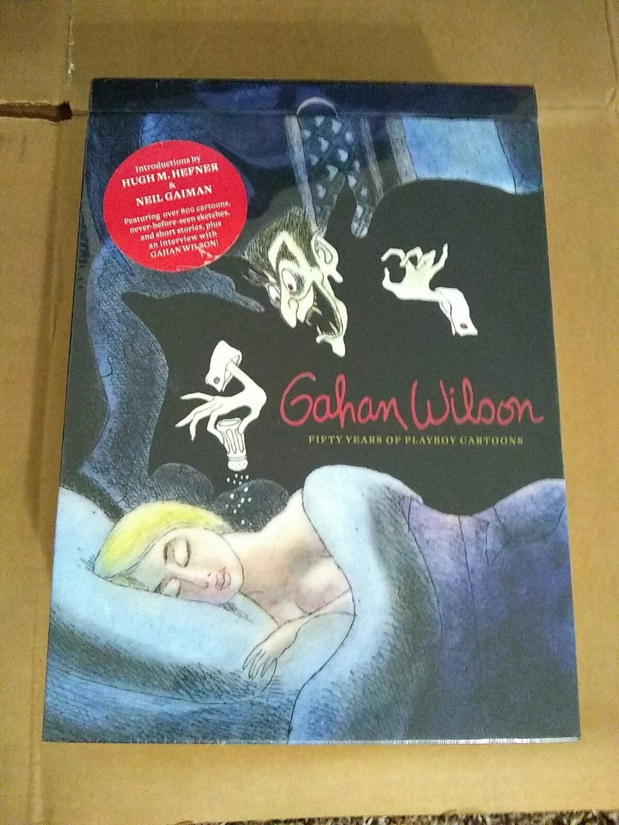 Gahan Wilson 50 Years of Playboy Cartoons Signed Sealed w