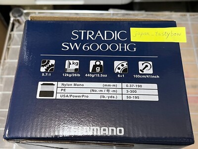 Shimano 20 STRADIC SW 6000HG Spinning Reel | eBay Shimano 20 STRADIC SW 6000HG Spinning Reel | eBay