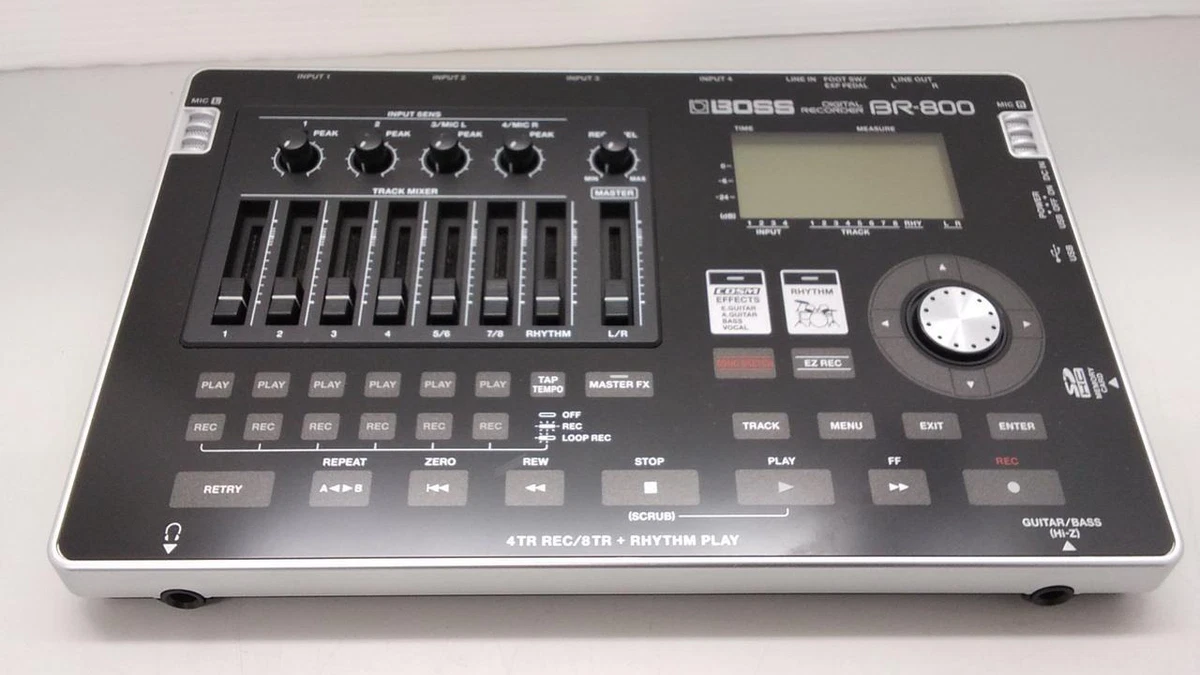 BOSS BR-800 デジタルレコーダー BOSS BR-800 デジタルレコーダー DAW連携可