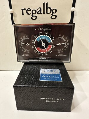 Zonar comfort indicatorA Genuine Airgide interments NO 119(T)...