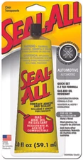 NEW SEAL ALL HEAVY DUTY ADHESIVE SEALANT 2 OZ TUBE GLUE CLEAR CONTACT 6279426