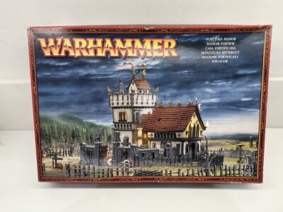 Warhammer Fortified Manor House Tower OOP Bits Lot - Old World Terrain / Scenery