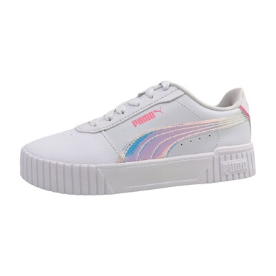 Puma Carina 2.0 Damenschuhe Schnürschuhe Sportive  Weiß Freizeit