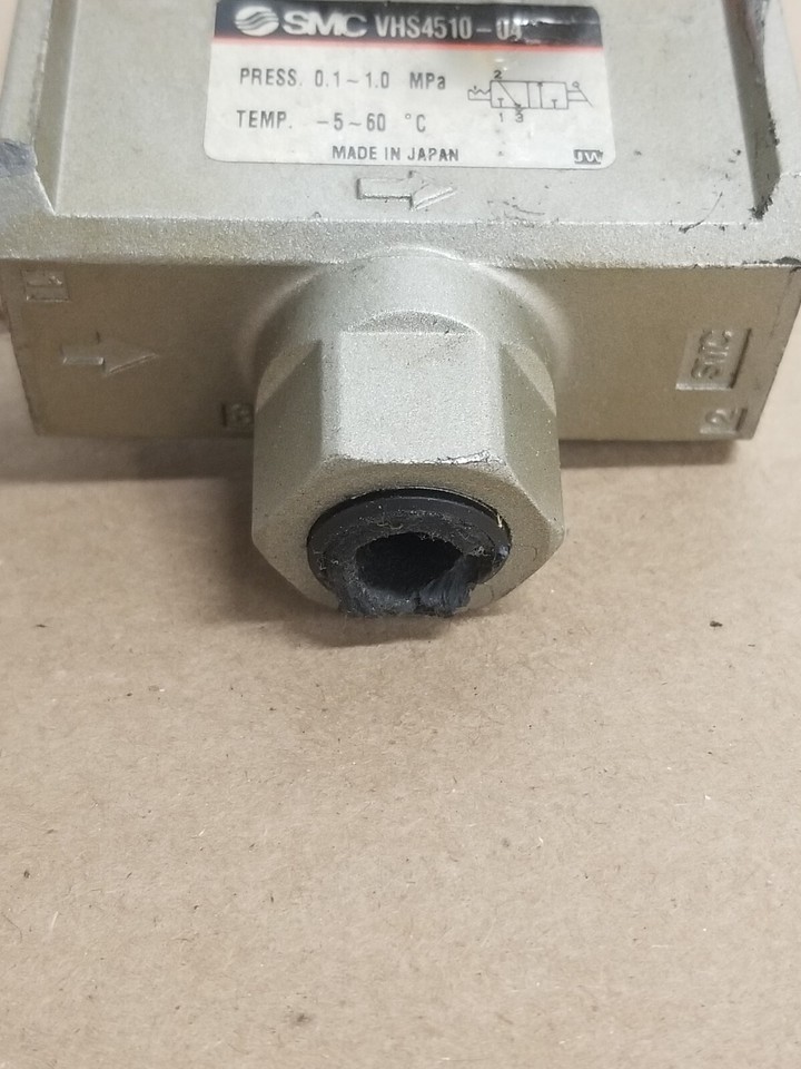 SMC VHS451004 Pneumatic Lockout Double Action Valve eBay