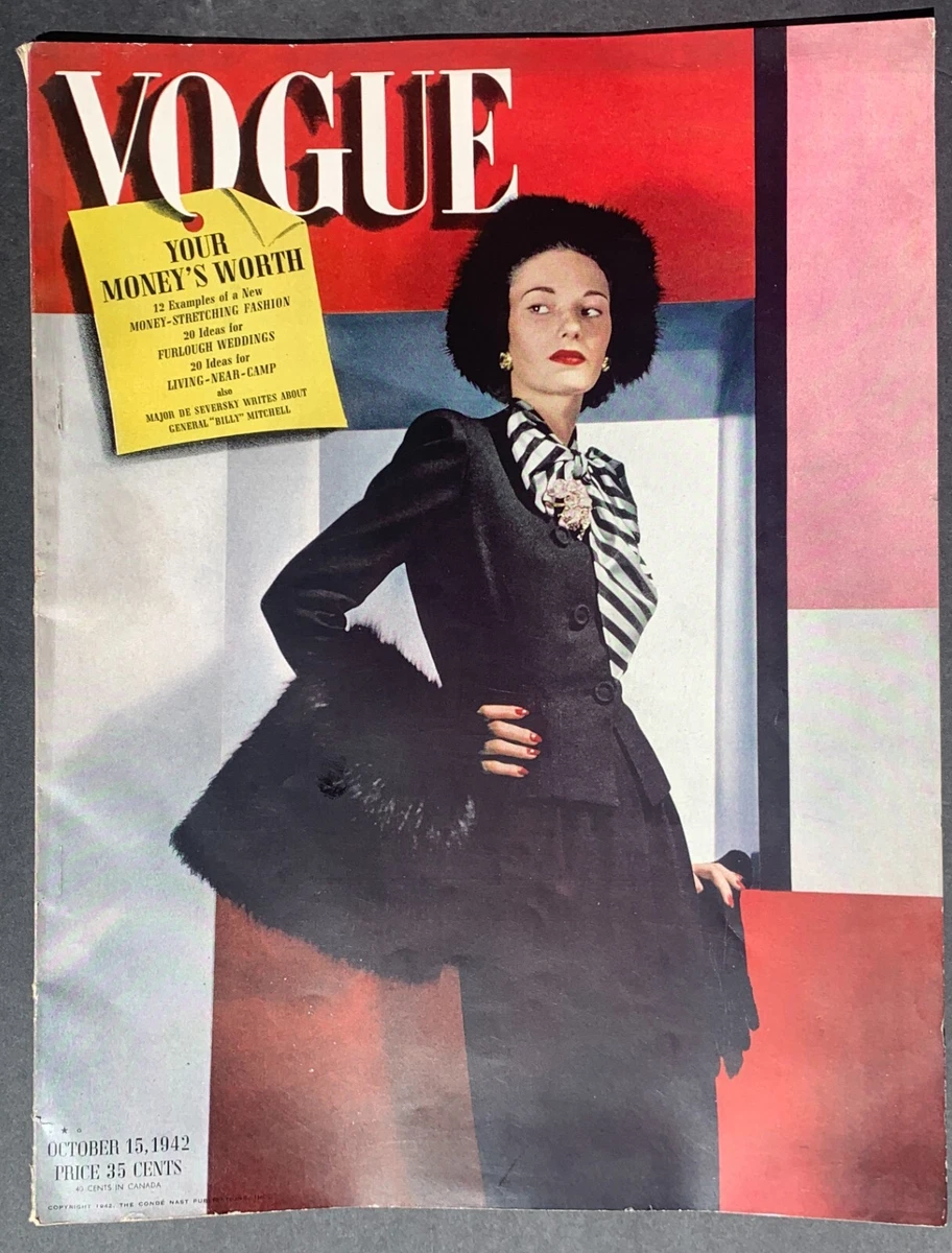 Vogue Magazines 1940-1979 for sale - eBay