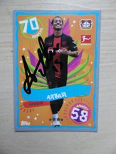 Arthur Autogramm signed TC Topps Bundesl "Bayer 04 Leverkusen 23/24"