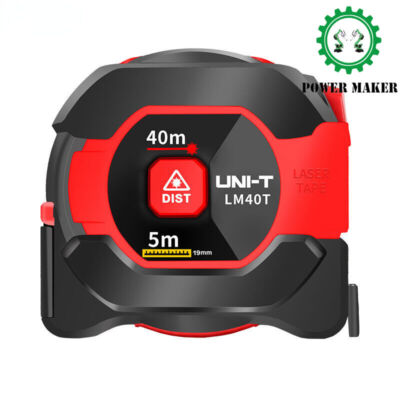 2in1 40m Laser Tape Measure Roulette Distance Meter Rangefinder Electronic Ruler