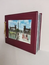 Album Postcards. Vintage-themed album Hungary-Budapest.