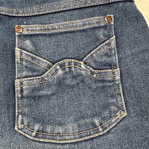 VTG Japanese Denim Jeans Wmn Sz 15/16 High Rise 30x30 Straight 70’s Premium 🔥38 - Picture 17 of 24