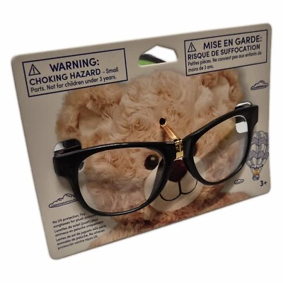 BUILD-A-BEAR WORKSHOP Build a Bear Workshop Black Frame Glasses - Teddy Bear Accessory