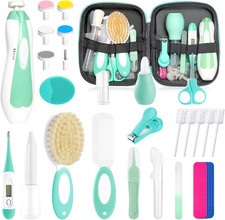 Baby Healthcare and Grooming Kit for Newborn Kids, 31PCS Upgraded Safety Baby...