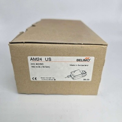 Belimo AM24 US Damper Actuator 160 in-lb 18 Nm 24V AC/DC HVAC