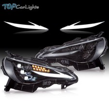 VLAND LED 3Projector Headlights For 2012-20 Toyota 86 Subaru BRZ w/Animation DRL