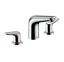 hansgrohe Modern Low Flow Water Saving 2-Handle 3 5-inch Tall Bathroom Faucet