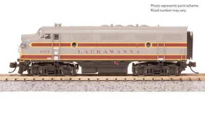 Broadway 9207 EMD F3A, DLW 663, As Appears Today, Paragon4 Sound/DC/DCC, N