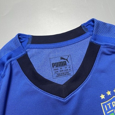 ITALY PUMA 2018 WORLD CUP FOOTBALL PLAYER ISSUE GK JERSEY #1