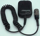 Thales PTT Radio Speaker Microphone Mic 23386 - 1600469-4 - 6-Pin