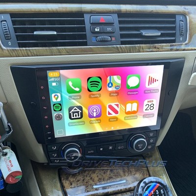 9'' Touch Screen Wireless CarPlay Car Radio Stereo for BMW 3 Series E90 2005-2011