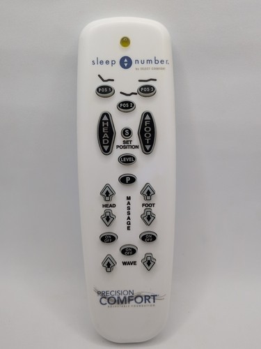 Select Comfort Sleep Number Bed Precision Comfort Remote Control KSMBR20543T