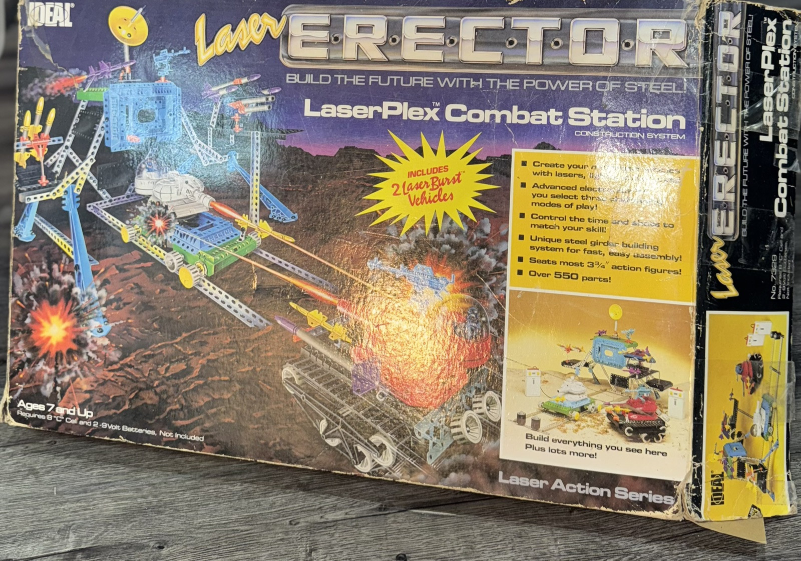 Ideal Erector LaserPlex Combat Station 7329 - 1987 | eBay