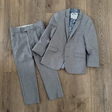 Appaman 2 Piece Mod Suit Fine Tailoring Grey Boys 6