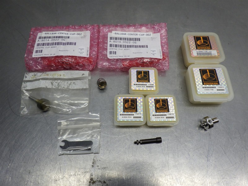 Lot of Assorted NEW! Renishaw Inspection Probe Accessories Various Styles/Sizes