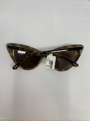 Tom Ford NIKITA Cat Eye TF173 56J Havana Brown Sunglasses (Frame