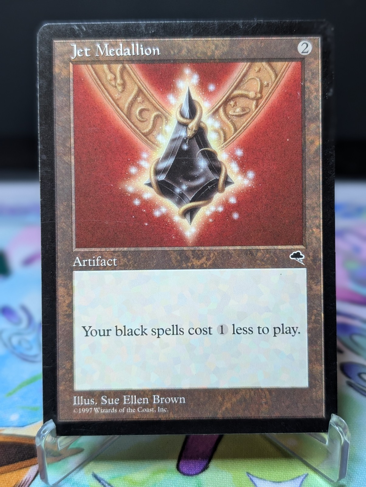 MTG Tempest- Jet Medallion Regular LP